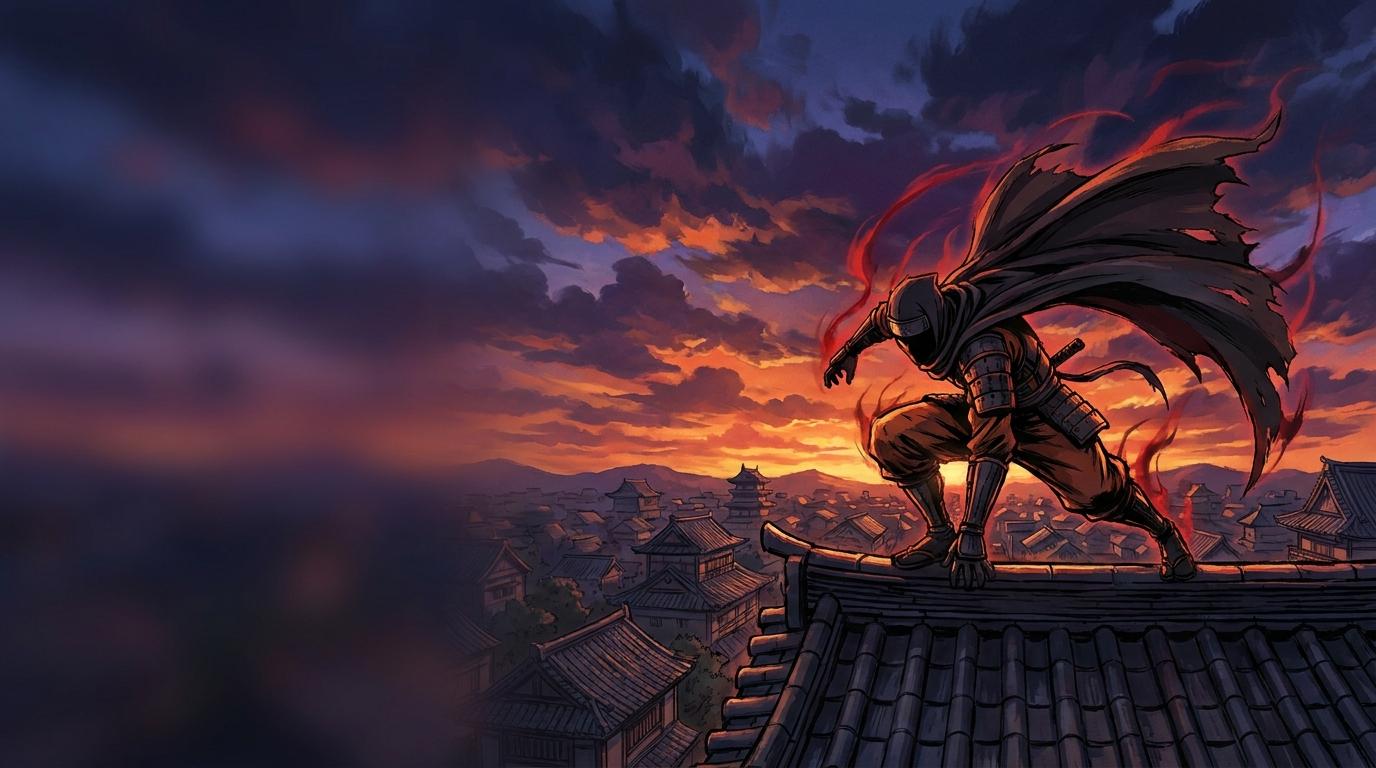 Naruto Shinobi cinematic artwork